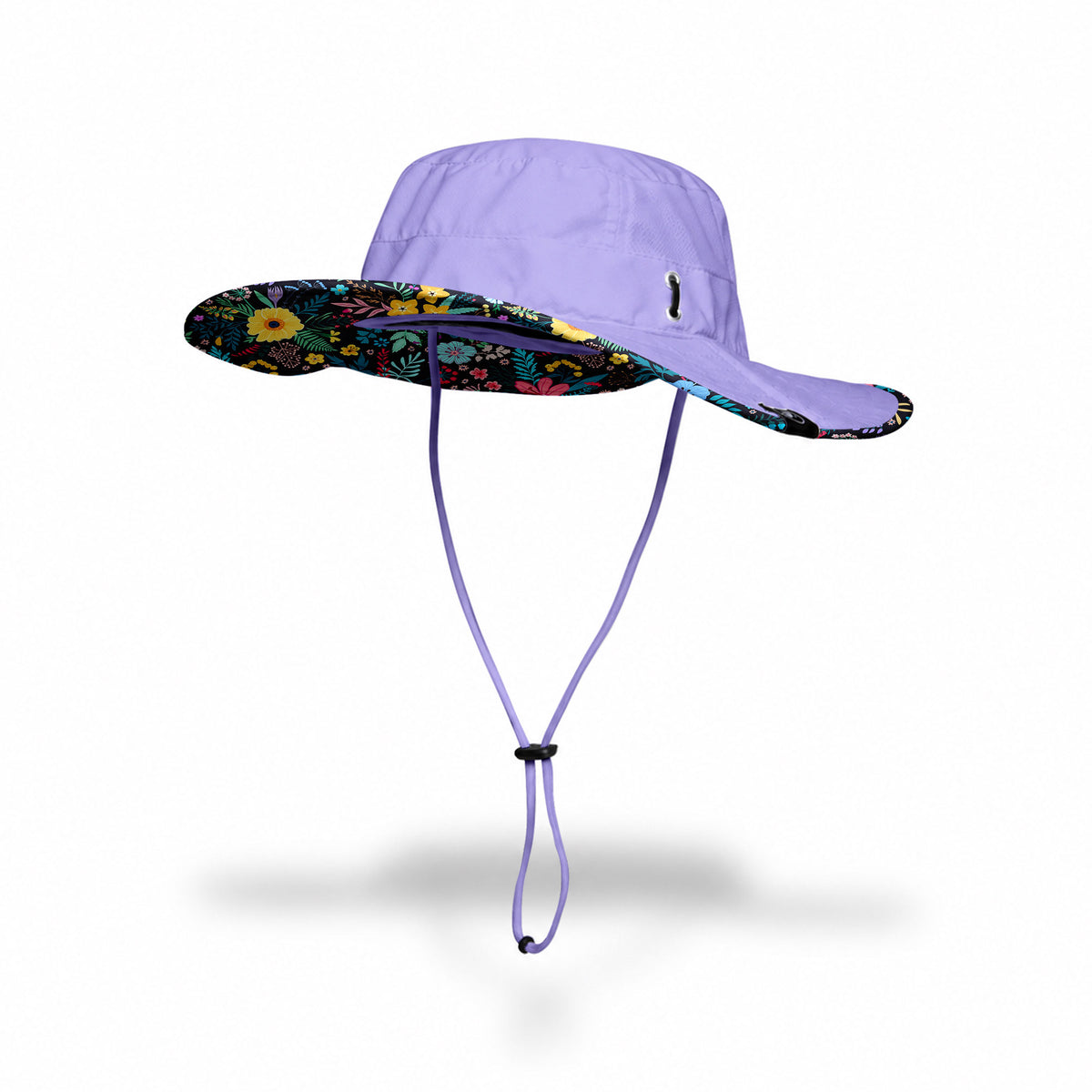 Sun Hat – Midnight Wildflower